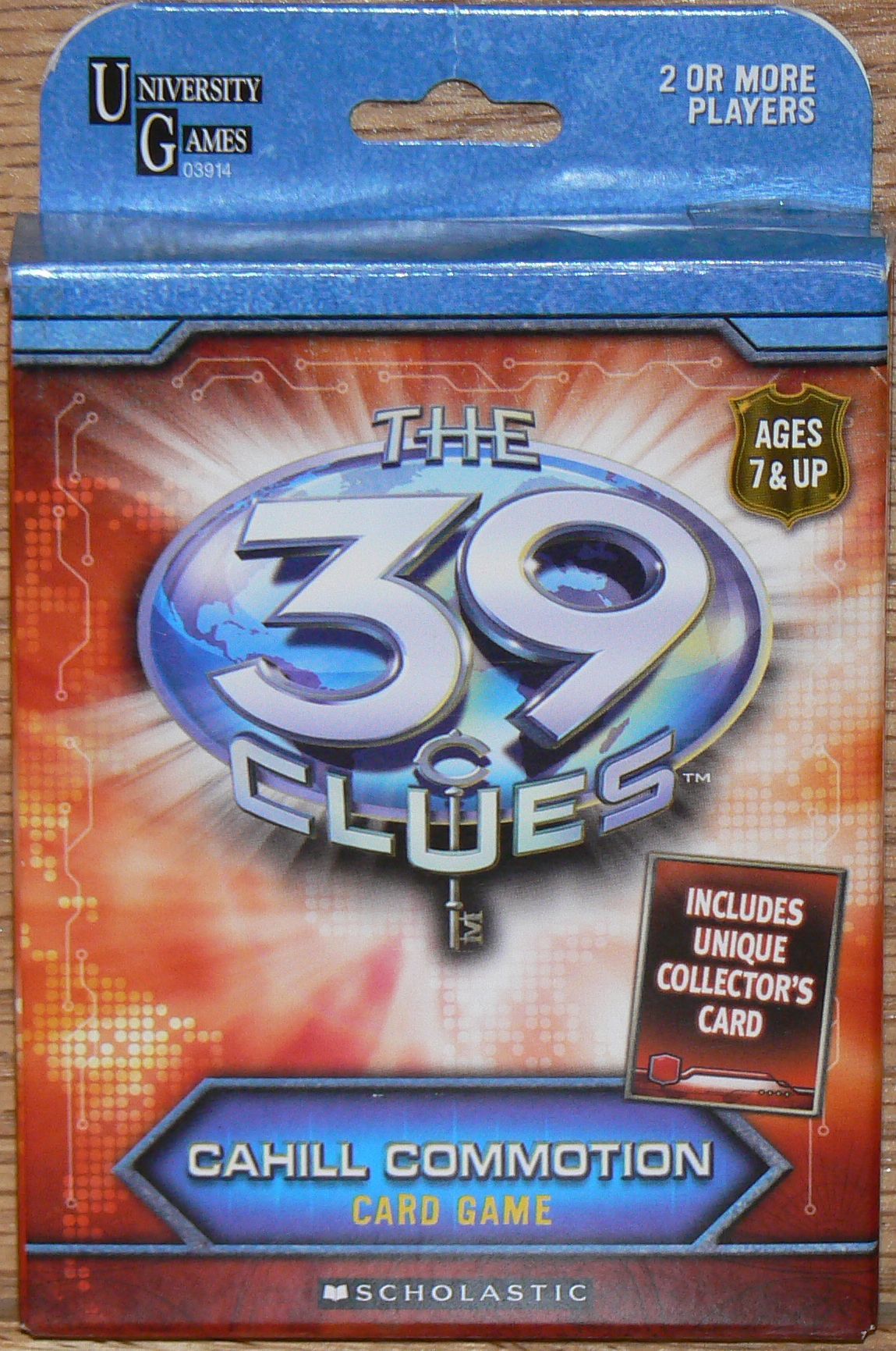 39 Clues: Cahill Commotion cover