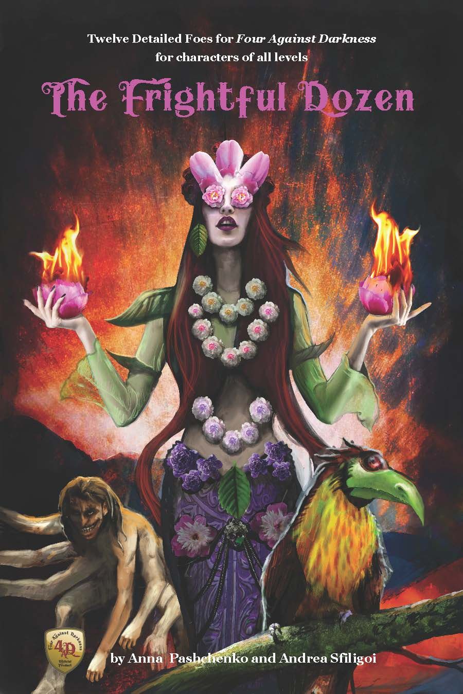 The Frightful Dozen: Twelve Detailed Foes for Four Against Darkness