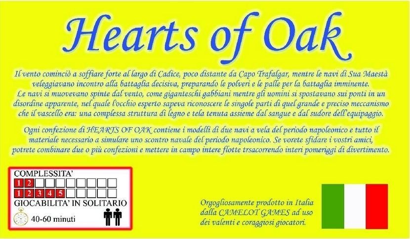 Hearts of Oak doboz