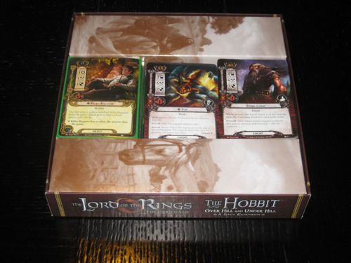 The Hobbit - is the LotR Card Game on top of the hill or going