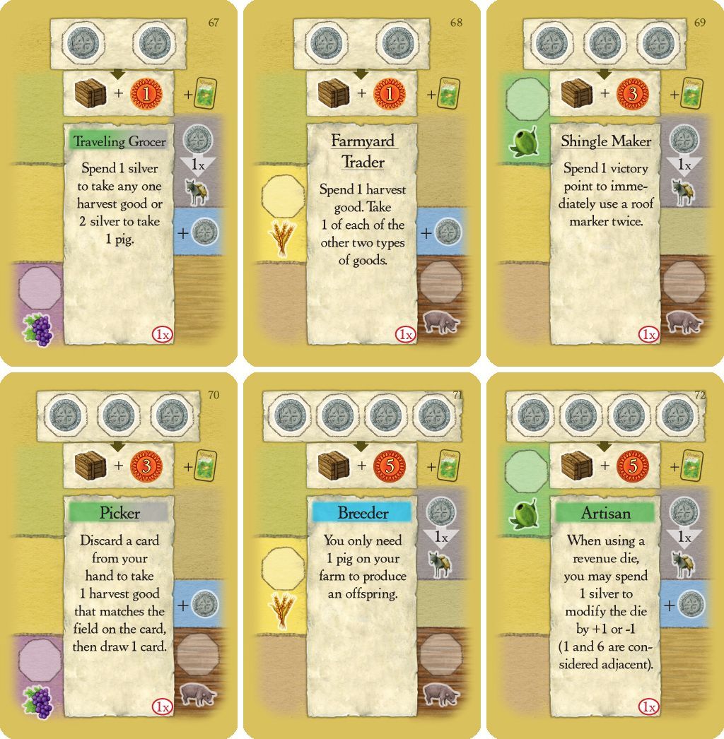 La Granja: 2nd Edition Promo Cards