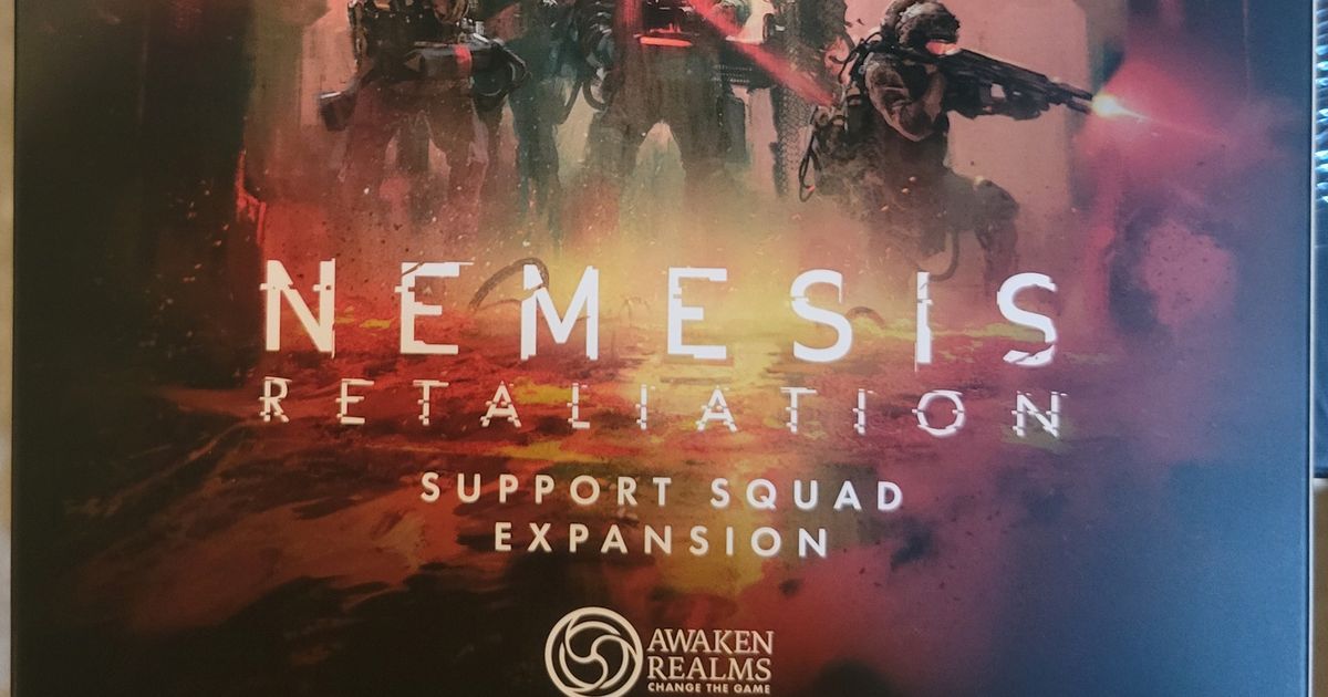 Nemesis: Retaliation – Support Squad Expansion | Board Game | BoardGameGeek