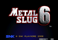 Video Game: Metal Slug 6
