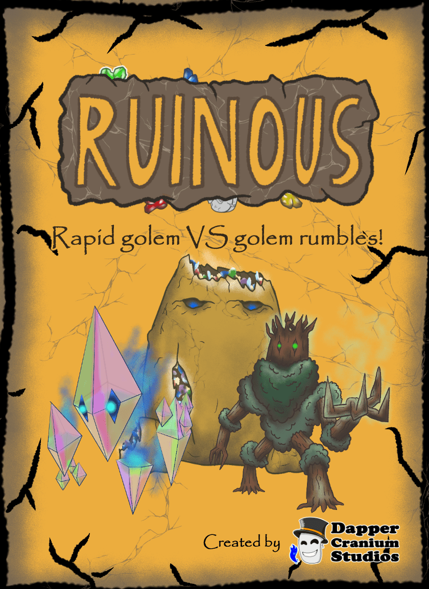 Cover art for Ruinous: Deckbuilding Golem Battles