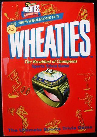 Wheaties Sports Trivia Game box art