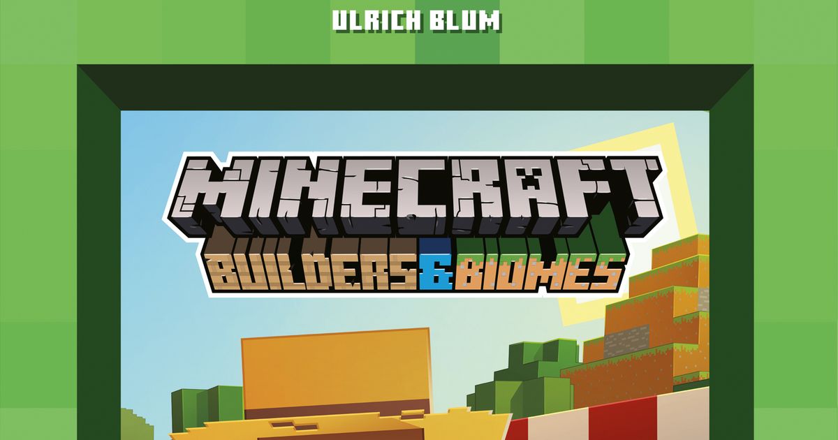 Ravensburger Minecraft: Builders & Biomes Farmer's Market Expansion Board  Game