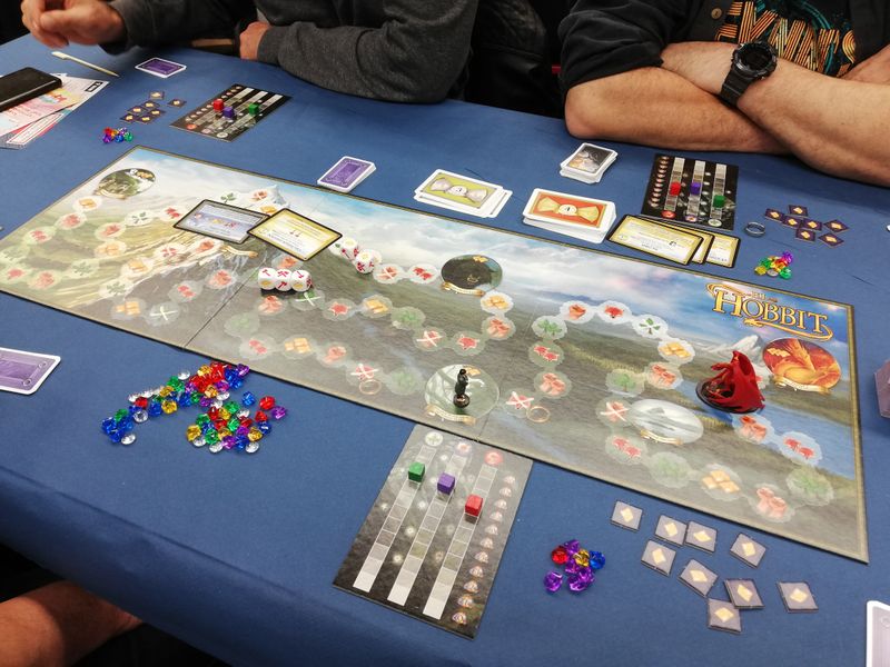 Four-player game at the XVI - 24 Hours of Board Games in Sabadell (Barcelona - Spain).