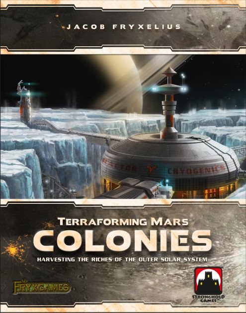 TERRAFORMAGE Mars Board Game-COLONIES Expansion 