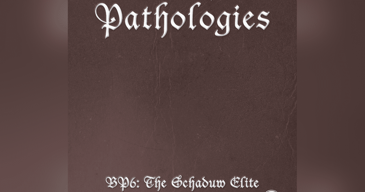 BP6: The Schaduw Eilte (S&W) | RPG Item | RPGGeek