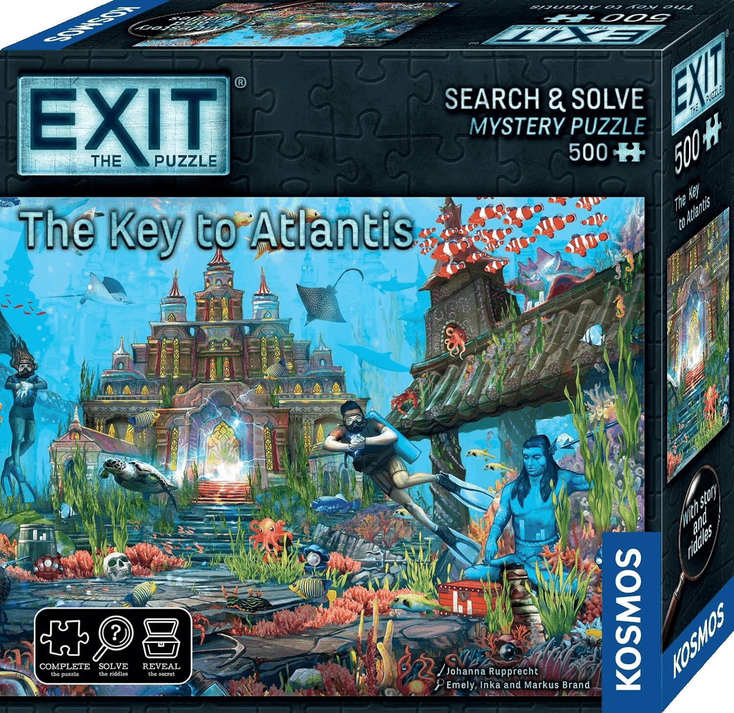 Cover art for EXIT: The Puzzle – The Key to Atlantis