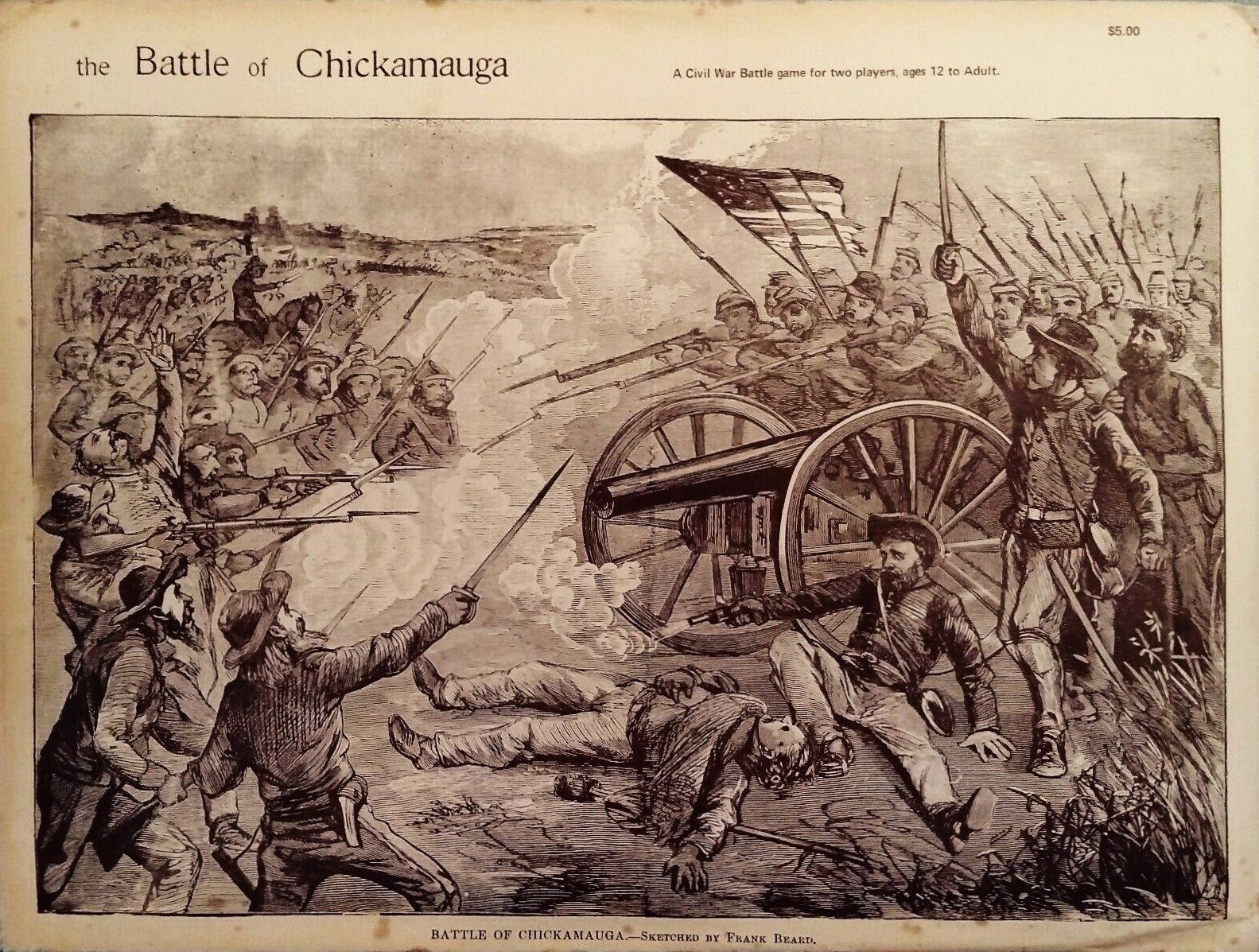 The Battle of Chickamauga cover