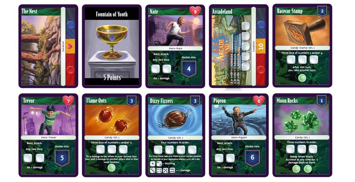 The Candy Shop War Card Game