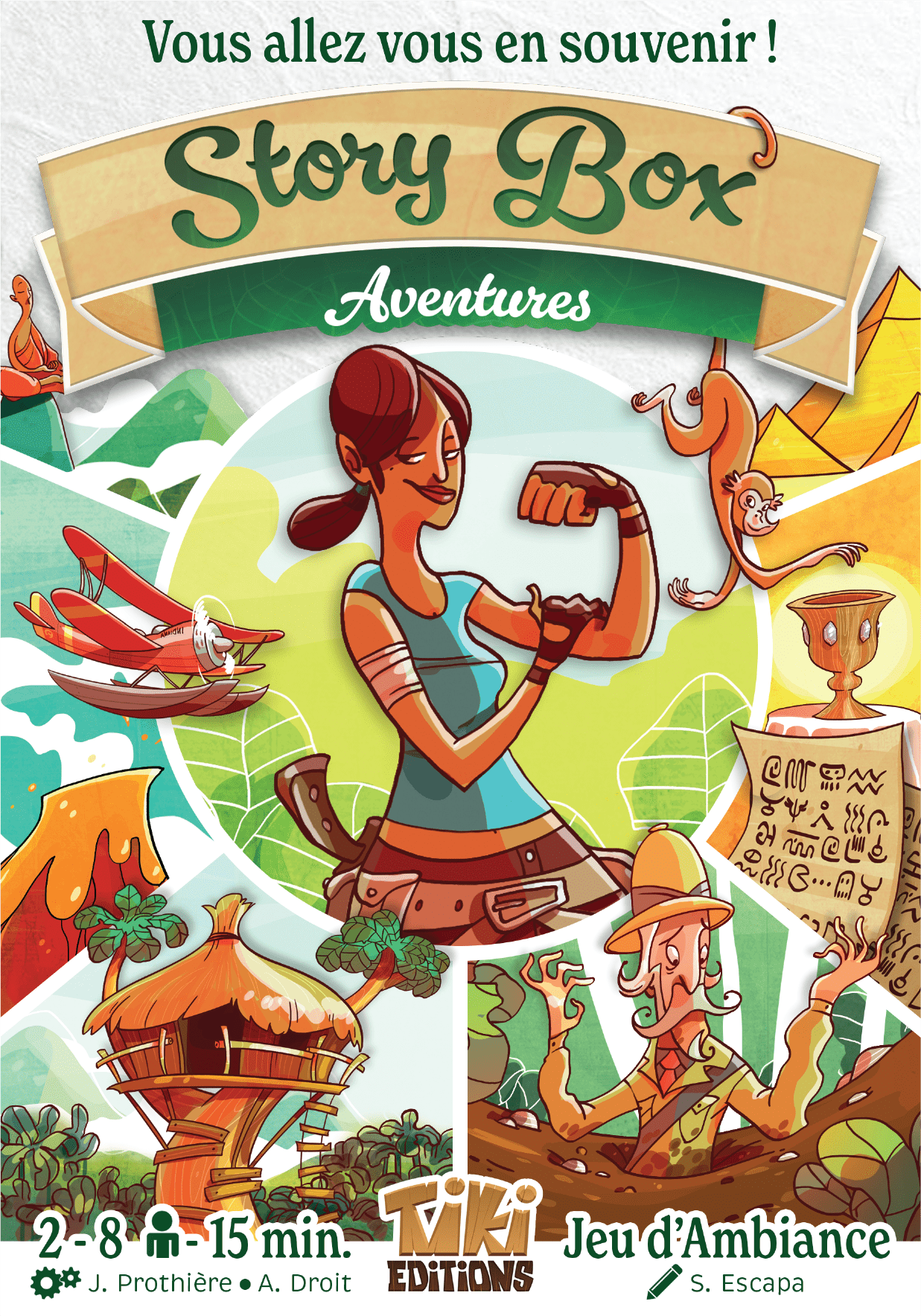 Boîte du jeu Story Box: Adventures