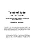 RPG Item: Jade Lotus 09: Tomb of Jade