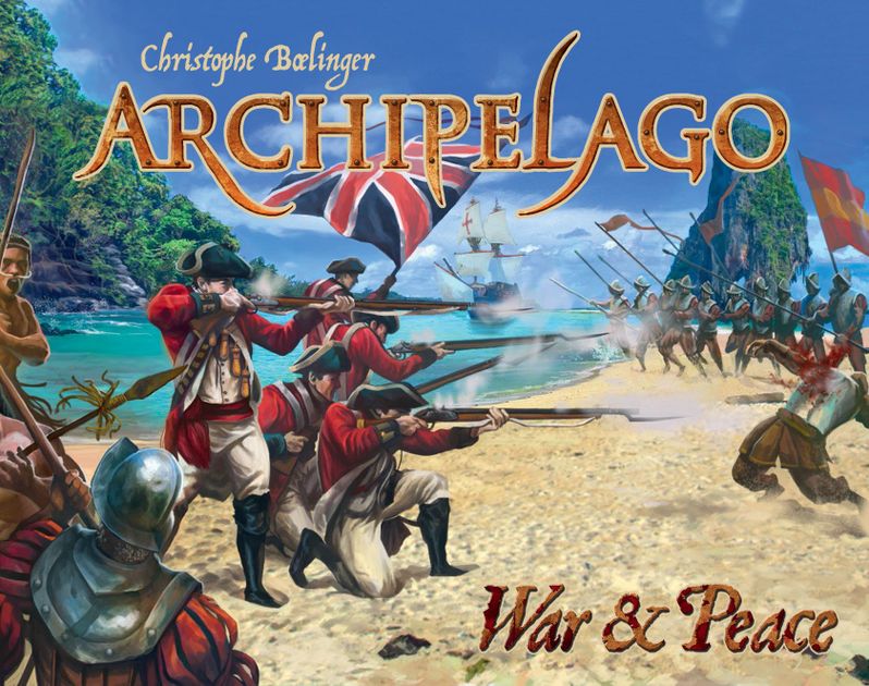 Archipelago War & Peace Expansion Board Game 