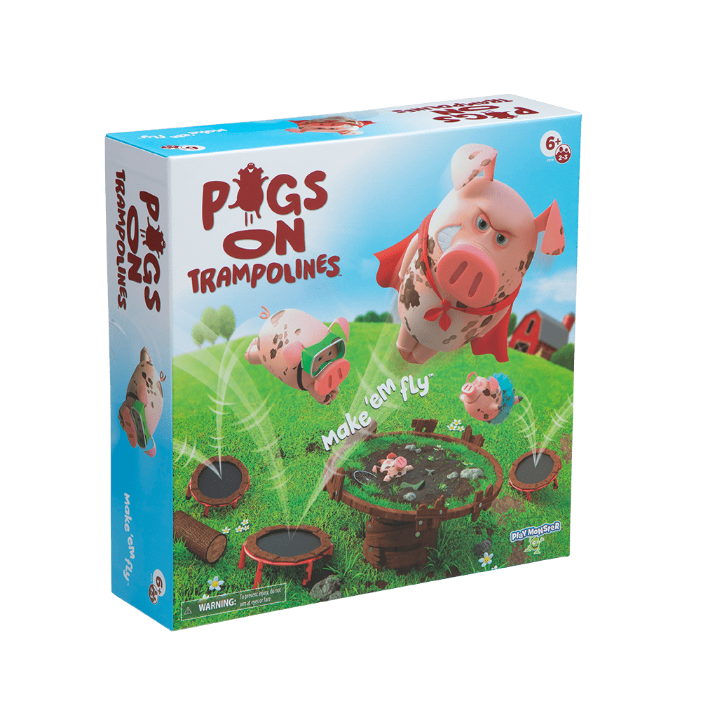 Pigs on Trampolines