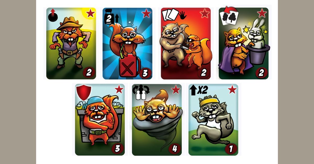 Get Nuts Bonus Action Cards Board Game BoardGameGeek