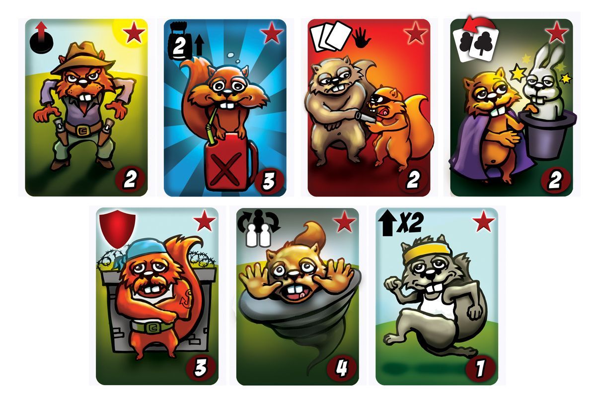 Get Nuts Bonus Action Cards