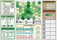 Board Game: Rollway Station 2: Tracks of the Trade