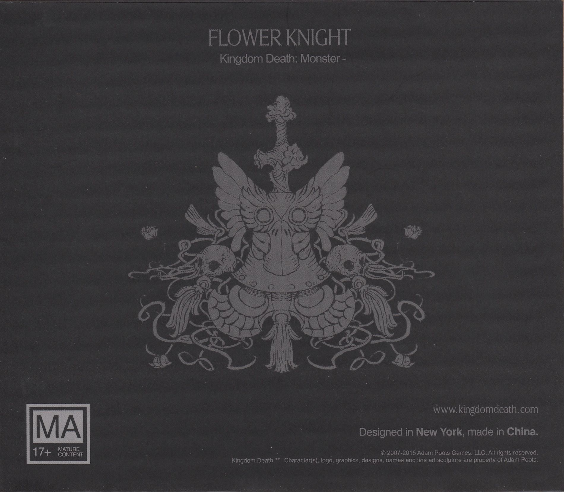 Kingdom Death: Monster – Flower Knight Expansion cover art