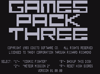 Video Game Compilation: Games Pack Three: Meteor Mission 2 – Cosmic Fighter