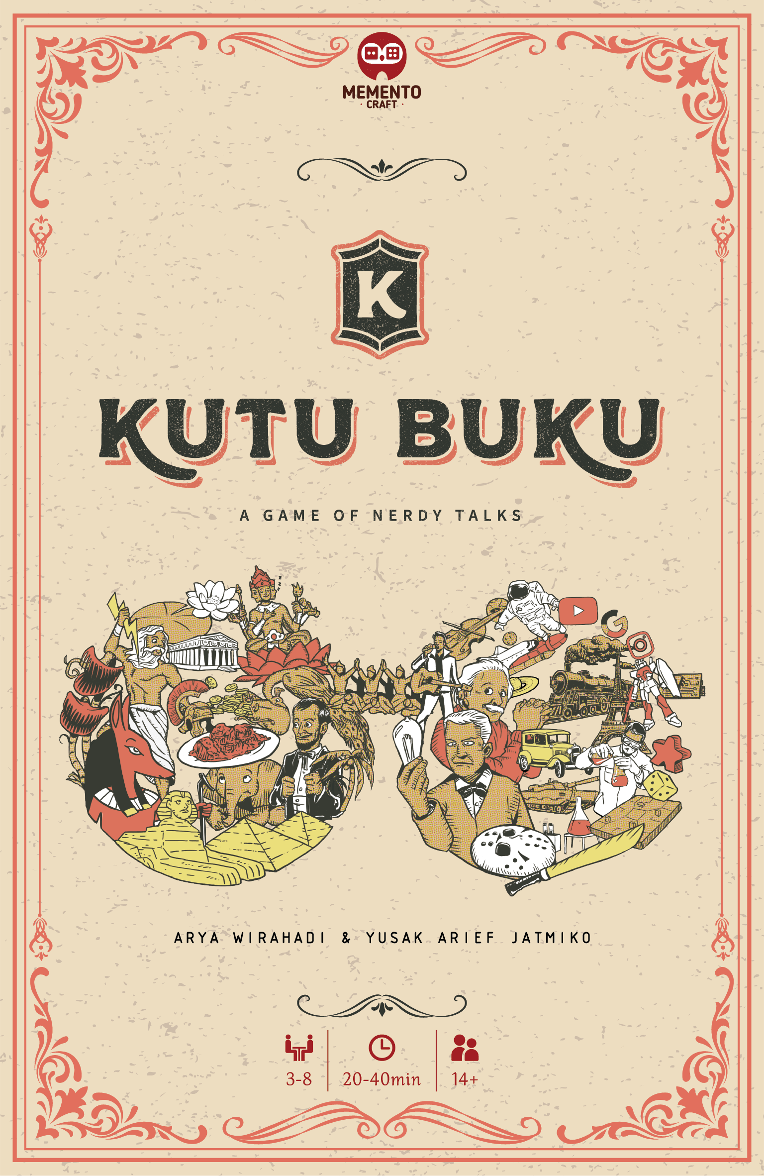 Kutu Buku: A Game of Nerdy Talks cover art
