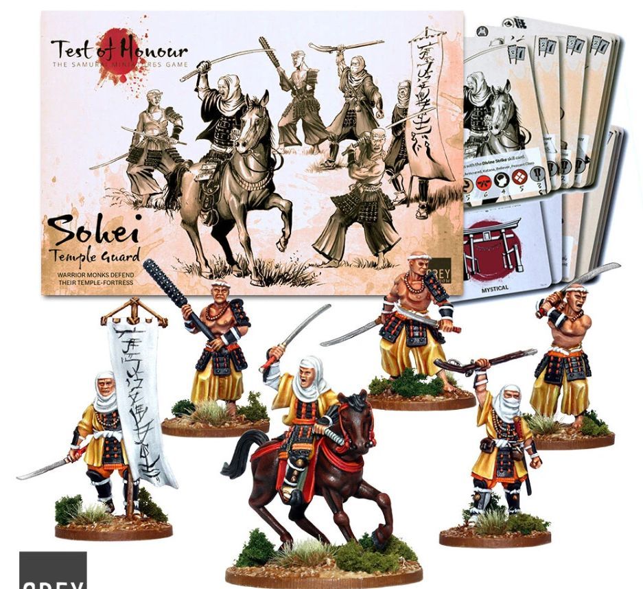 Test of Honour: The Samurai MIniatures Game – Sohei Temple Guard