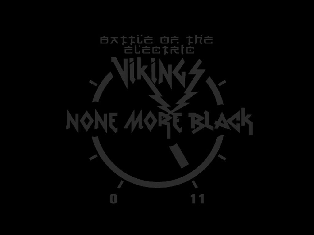 Battle of the Electric Vikings: None More Black cover