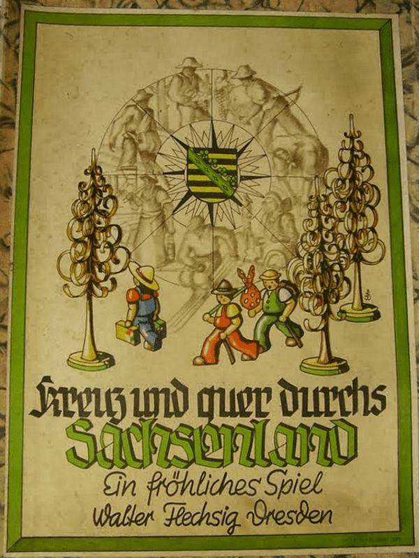 Kreuz und quer durchs Sachsenland cover art
