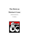 RPG Item: The Heist on Mariner's Lane