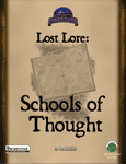 RPG Item: Lost Lore: Schools of Thought