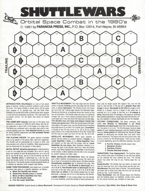 Reglamento en español - Rules in Spanish - v1.0 | Shuttlewars