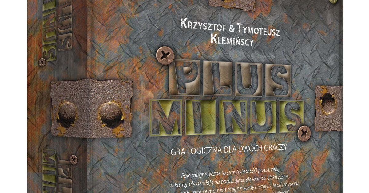 PlusMinus | Board Game | BoardGameGeek