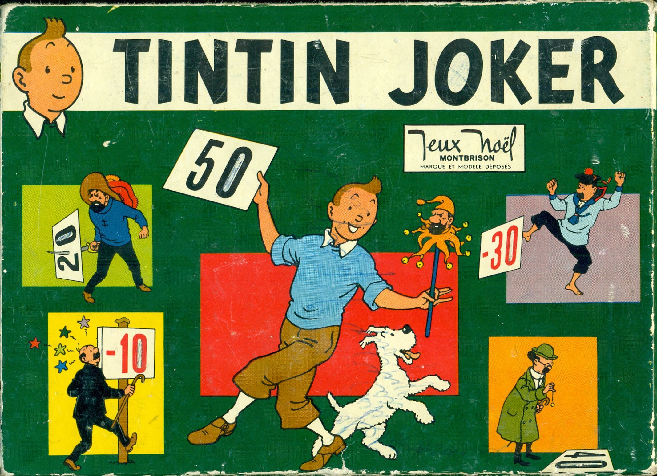 Tintin Joker doboz