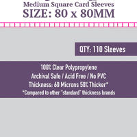 Medium Square - Standard (80x80mm)