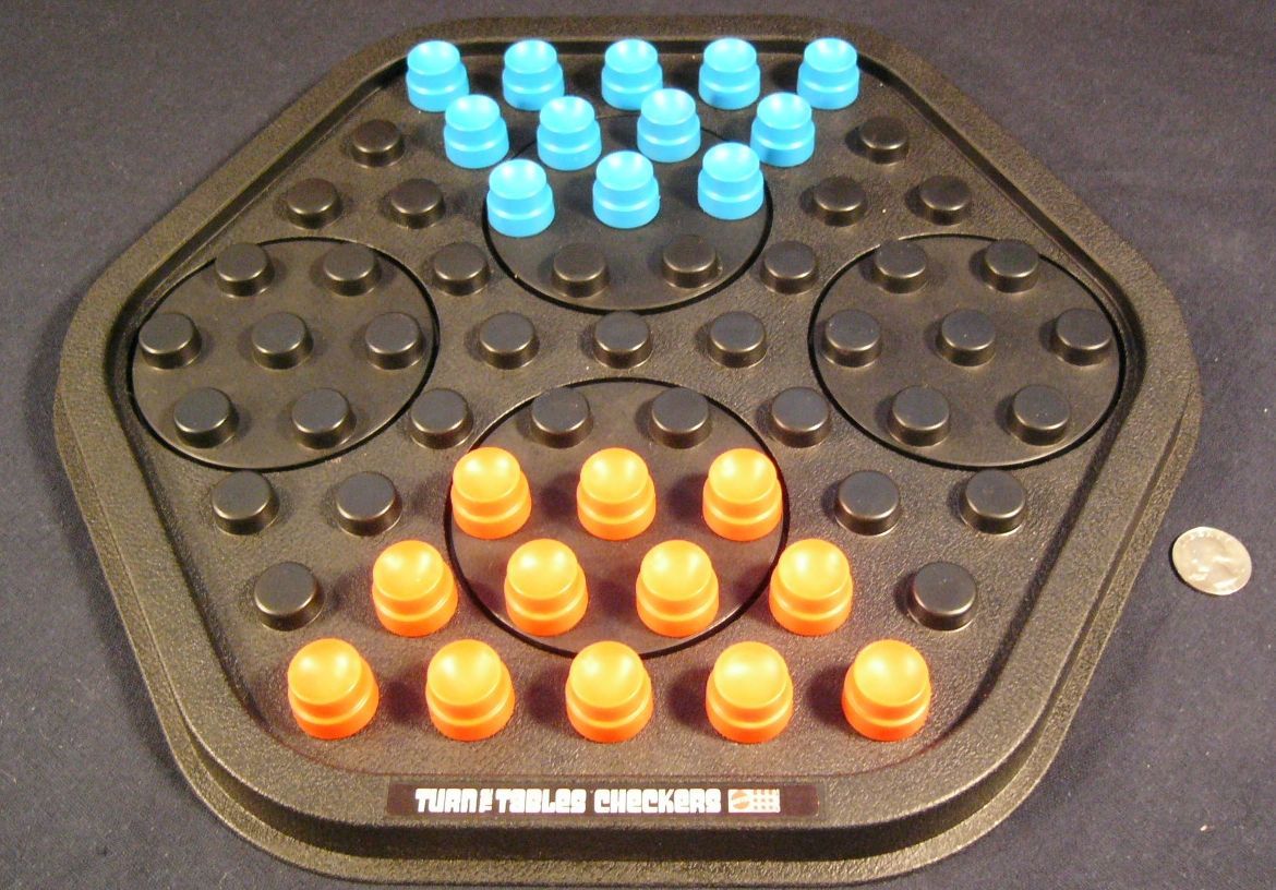 Turn the Tables Checkers box art
