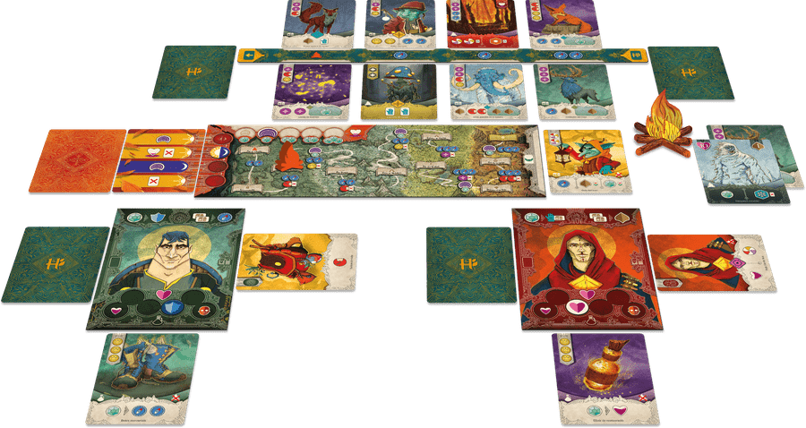 3D mock-up of a 2P game!