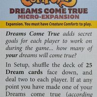 Creature Comforts: Dreams Come True Micro-Expansion
