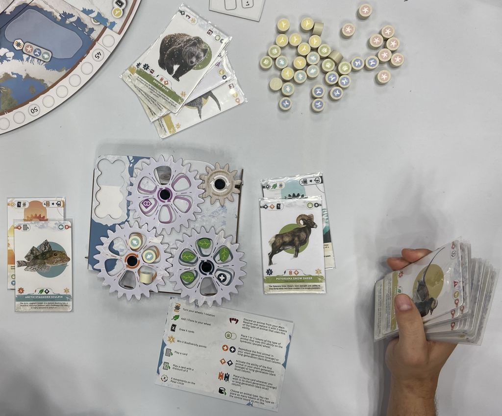 ARCTICA, This Way!, 2026 — Gen Con 2025의 모형 플레이어 보드