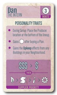 Mint Works: Tantrum House Intern Promo Card
