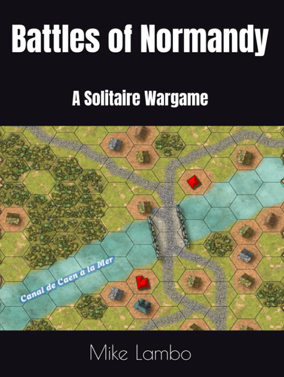 Coperta Battles of Normandy: A Solitaire Wargame