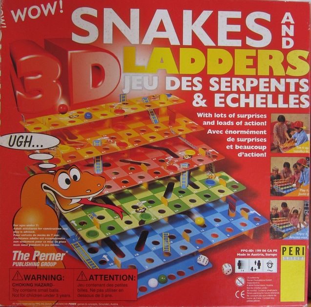 Snakes and Ladders 3D | Image | BoardGameGeek
