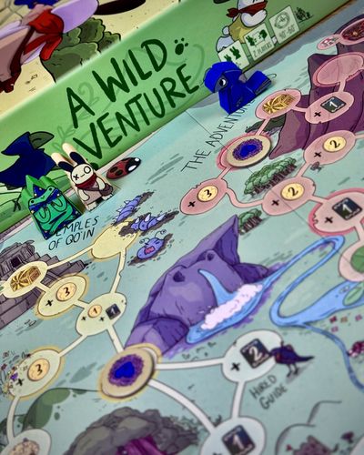 Una aventura salvaje - IG: @themeepleguys