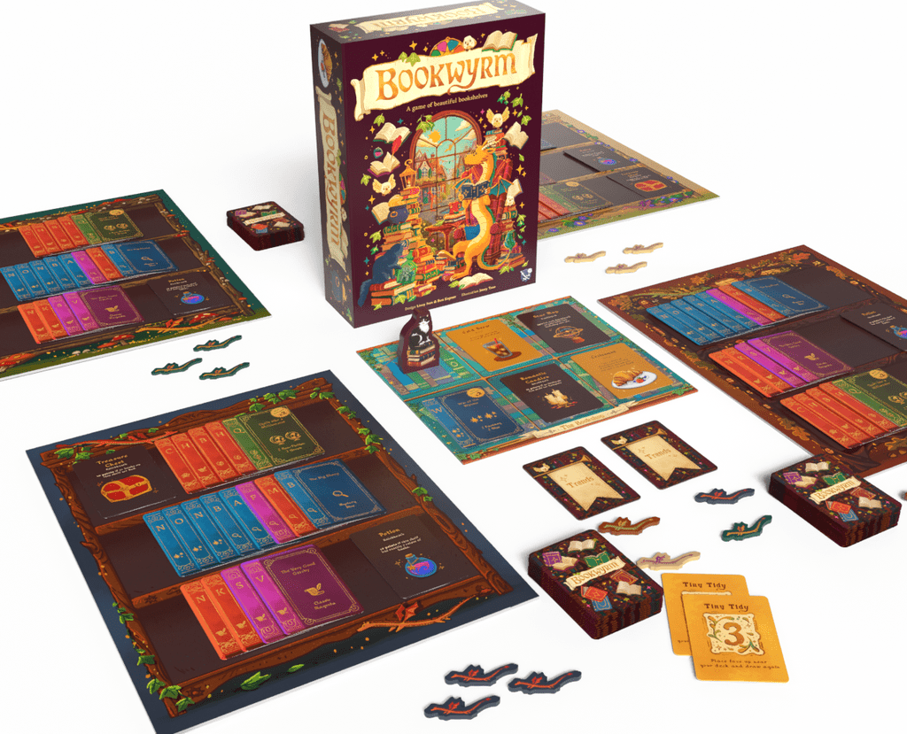 Illustration 2 de Bookwyrm: A Cozy Strategy Game of Beautiful Bookshelves