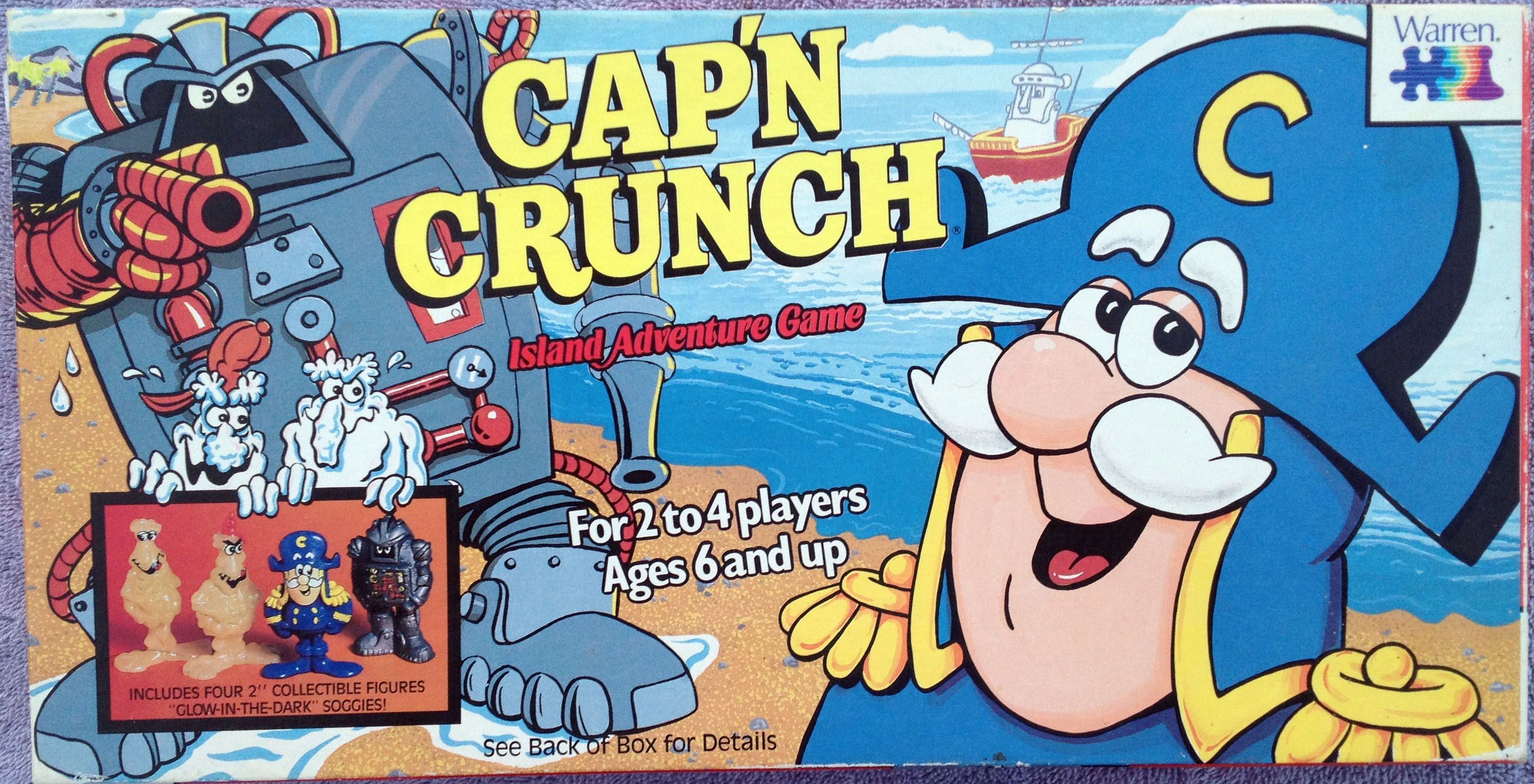 Capn Crunch Island Adventure Game box art