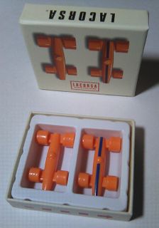 LACORSA Grand Prix Game: Papaya Orange Racecar Set