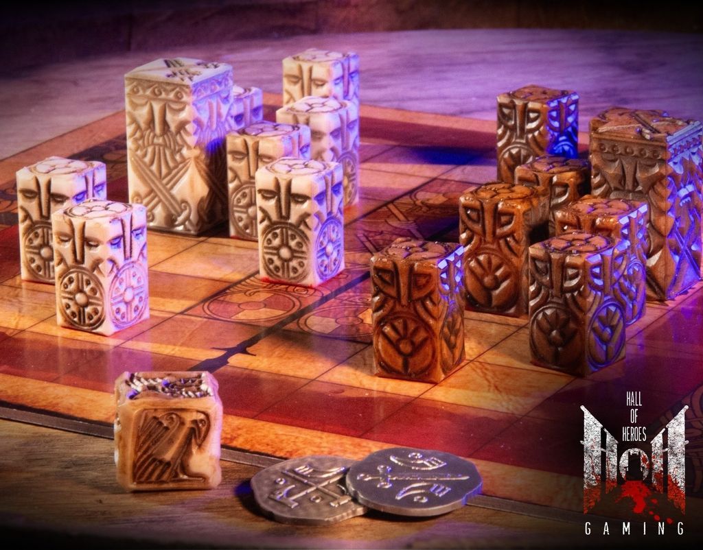 Illustration 8 de DUELING HORNS: A Viking Board Game