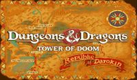 Video Game: Dungeons & Dragons: Tower of Doom