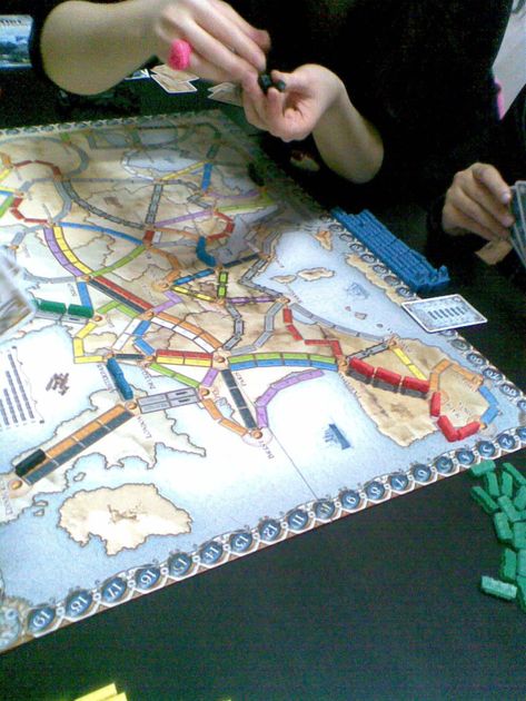 ticket to ride board game europe
