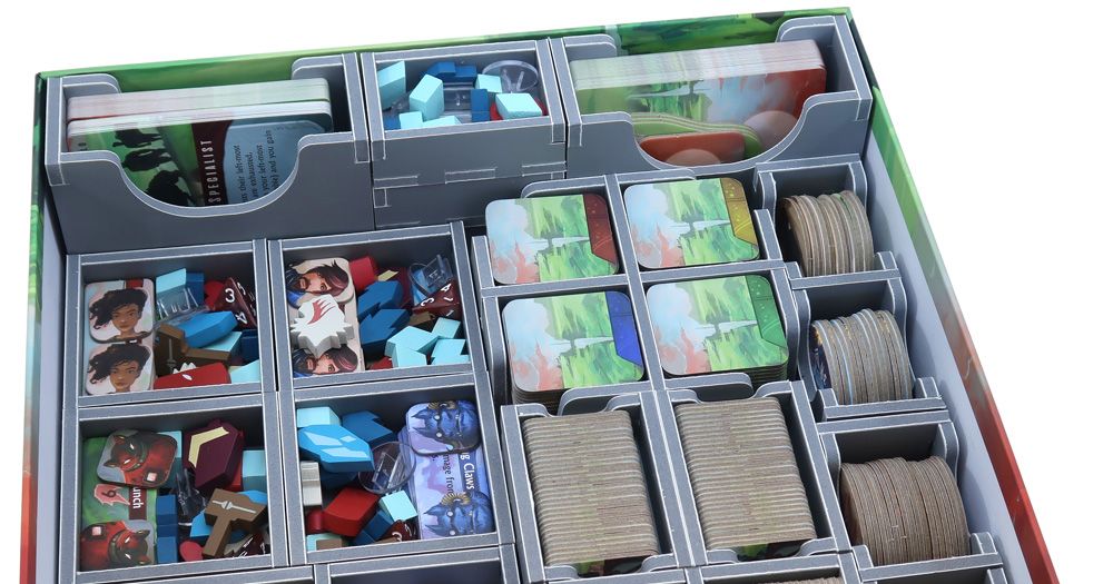 Now or Never: Folded Space Insert | Board Game Accessory | BoardGameGeek